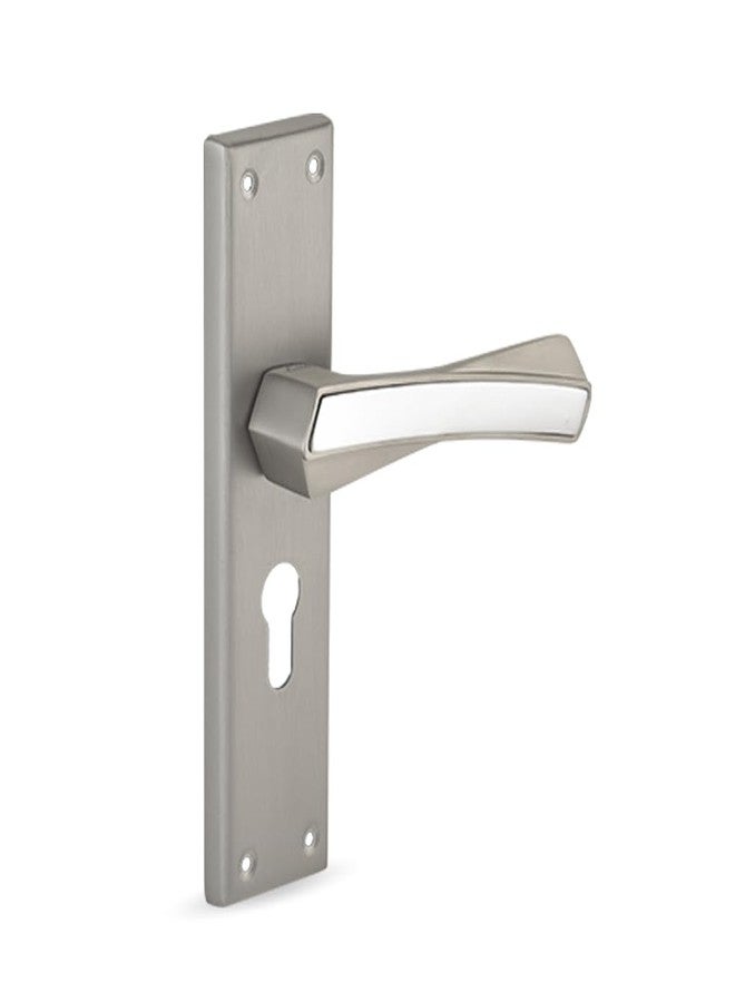 Link Arcadia Mortise Lock |for Main & Internal Door in Home/Office/Hotel | 8 Inches Heavy Duty Handle Set with One Side Key Access, 3 Keys |SS Finish|2 Years Warranty - Image 3